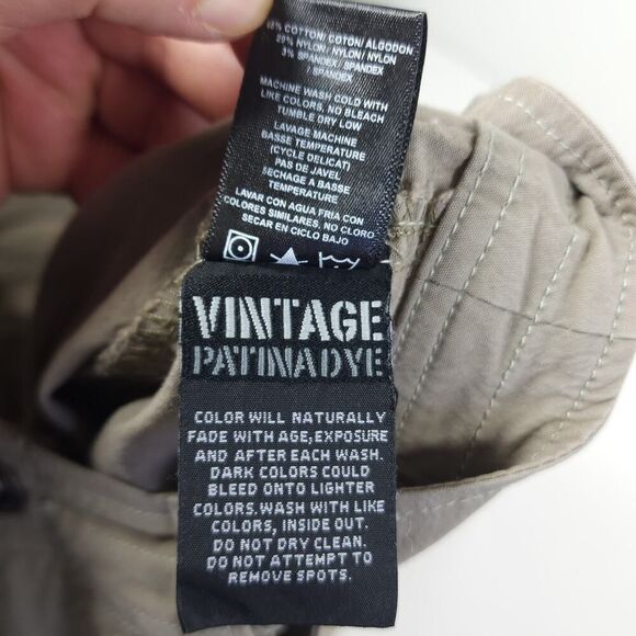 Kuhl Women’s Vintage Patimadye US8 Khaki Stretch Outdoor Hiking Cargo Shorts - Picture 6 of 10